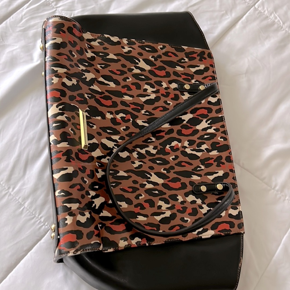 Anne Klein leopard large bags